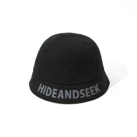 [HIDEANDSEEK]Metro Hat(26aw)/BLK