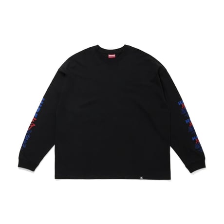 [HIDEANDSEEK]AND L/S Tee/ BLK×NVY