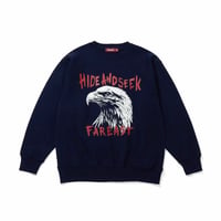 [HIDEANDSEEK]Eagle Sweat Shirt(26aw)/NVY
