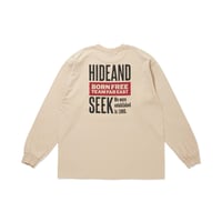 [HIDEANDSEEK]Team Far East L/S Tee/Beige