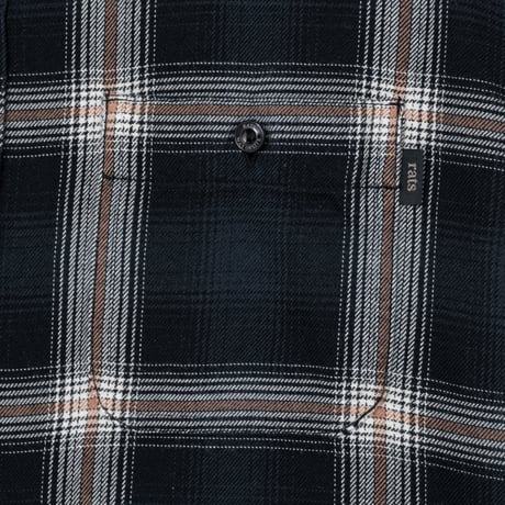 [RATS]COTTON RAYON CHECK SHIRT