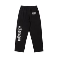 "HideandSeek × Toru Nishiura" Original Jersey Pant/BLK