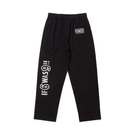 "HideandSeek × Toru Nishiura" Original Jersey Pant/BLK