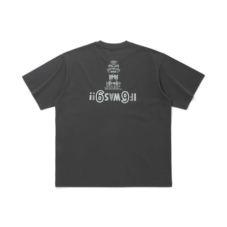 "HideandSeek × Toru Nishiura" The H&S S/S Tee/C-GRY