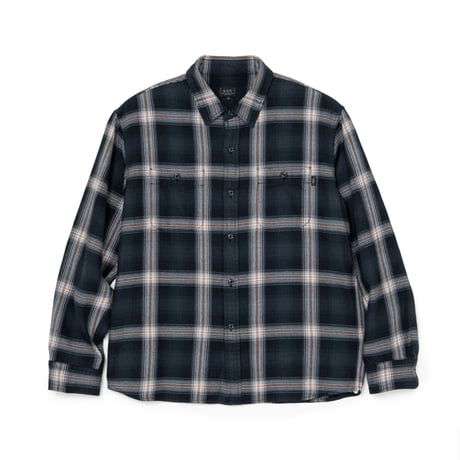 [RATS]COTTON RAYON CHECK SHIRT