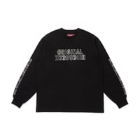 "HideandSeek × Toru Nishiura" Original L/S Tee/BLK