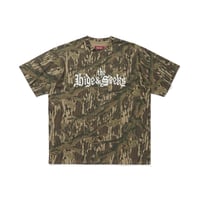 "HideandSeek × Toru Nishiura" The H&S S/S Tee/Camo