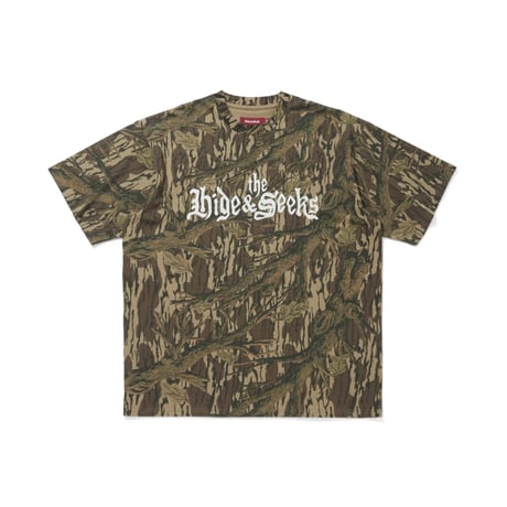 "HideandSeek × Toru Nishiura" The H&S S/S Tee/Camo