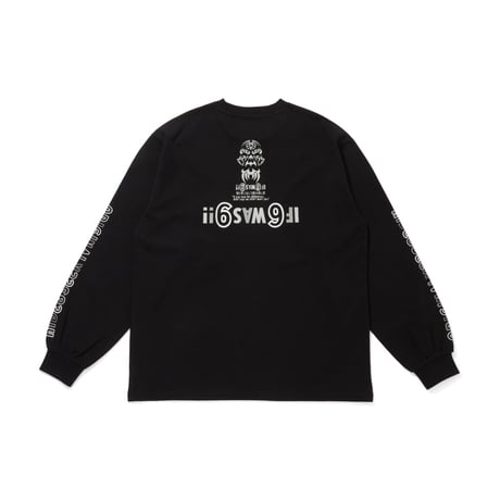 "HideandSeek × Toru Nishiura" Original L/S Tee/BLK