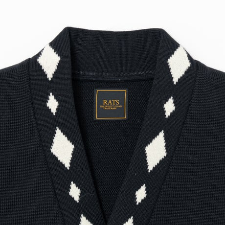[RATS]ARGYLE CARDIGAN