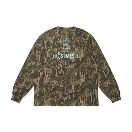 "HideandSeek × Toru Nishiura" The H&S L/S Tee/Camo