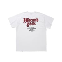 [HIDEANDSEEK]Pocket S/S Tee(26aw)/ WHT×Red
