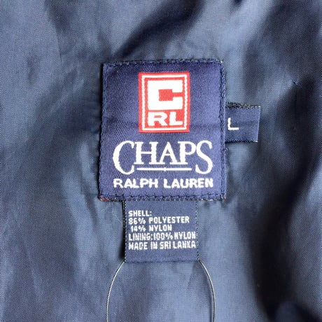 【CHAPS RALPH LAUREN】90s スイングトップ ブルゾン L ネイビー チャップス ラルフローレン