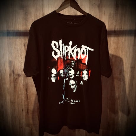 【Slipknot】 スリップノット 2005ツアー バンドTシャツ XL ブラック BRAVADOオフィシャルライセンス