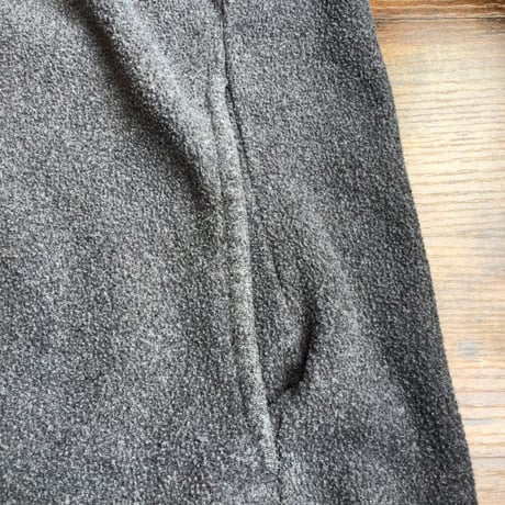 【CHAPS RALPH LAUREN】 ハーフジップ フリース プルオーバー M グレー チャップス ラルフローレン
