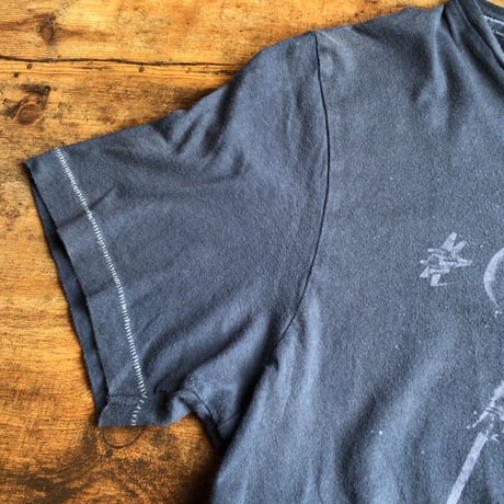 【STAR WARS】 スター・ウォーズ ダース・ベイダー グラフィックTシャツ M相当 チャコールグレー