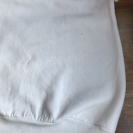 80s/USA製【FRUIT OF THE LOOM】 スウェット キング牧師 XL ホワイト フルーツオブザルーム ヴィンテージ