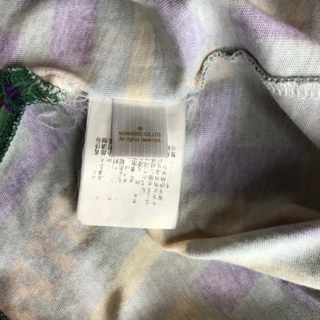 【A BATHING APE】 エイプ 総柄 馬柄 タンクトップ M グリーン BAPE ノースリーブ