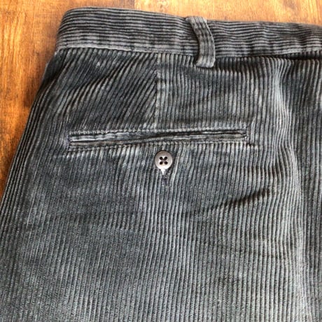 【Polo by Ralph Lauren】90s "ANDREW PANT" 太畝コーデュロイパンツ W36×L34 ブラック ポロ ラルフローレン