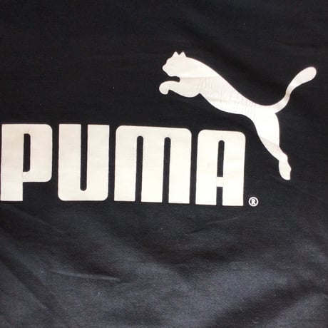 00s カナダ製 【PUMA】【CFL】 カナディアン・フットボール・リーグ スウェット トレーナー ブラック プーマ デカロゴ ヴィンテージ 古着 L