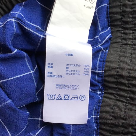 【CHAPS】 チャップス スイングトップ ジップジャケット ビッグサイズ XXL ブラック 裏地チェック