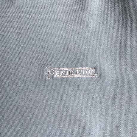 【PENDLETON】 ペンドルトン バックプリント スウェット トレーナー ライトブルー M ネイティブ柄