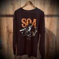 【SONS OF ANARCHY】 サンズオブアナキー 長袖プリントTシャツ XL スカル 死神 ロンT ブラック