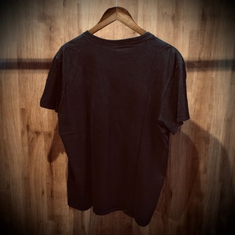 【YOB】 バンドTシャツ ライオン アート グラフィック 半袖 ブラック 黒 M相当