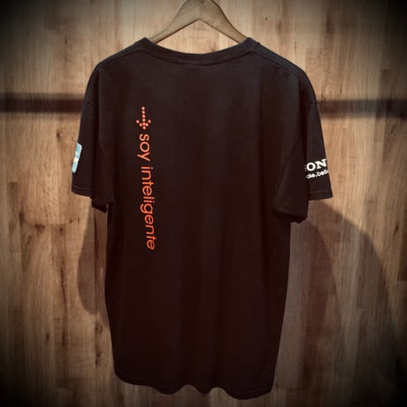 【JERZEES】 SONY ソニー VAIO 企業ロゴプリント Tシャツ L ブラック intel
