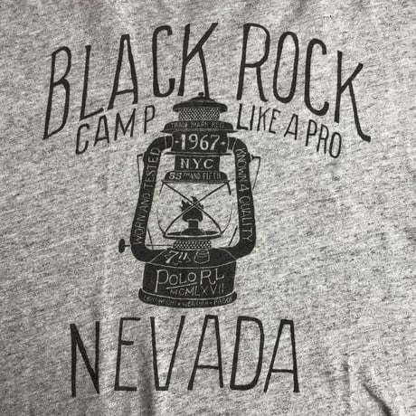 【POLO RALPH LAUREN】 ポロ ラルフローレン ランタン プリント Tシャツ Lサイズ グレー 半袖 CUSTOM FIT 古着