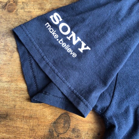 【JERZEES】 SONY ソニー VAIO 企業ロゴプリント Tシャツ L ブラック intel
