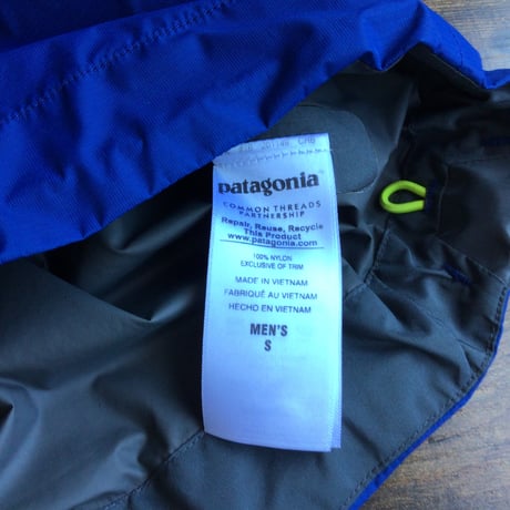 【patagonia】 パタゴニア GORE-TEX マウンテンパーカー ブルー S