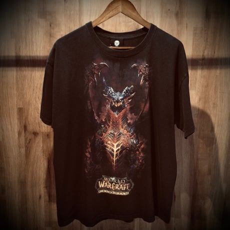 【JINX】 ワールドオブウォーグラフト CATACLYSM ゲームTシャツ XL ブラック