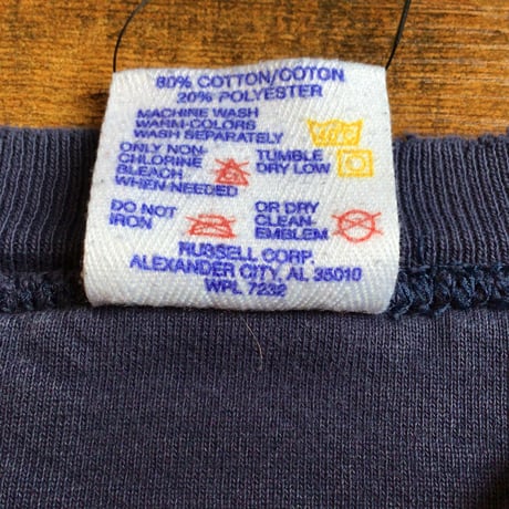 80s 90s USA製 【JERZEES】 スウェット トレーナー ネイビー 刺繍 BRECKENRIDGE COLORADO ジャージーズ  ヴィンテージ XL