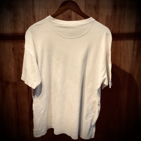 【James Dean】 imagine BY RODEO ジェームズ・ディーン 偉人 フォトTシャツ ホワイト L相当 サイドスリット レトロ ビンテージ風