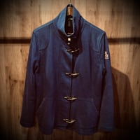 【LAUREN JEANS CO. RALPH LAUREN】 ローレンラルフローレン ファイヤーマン金具 スウェットジャケット L ネイビー