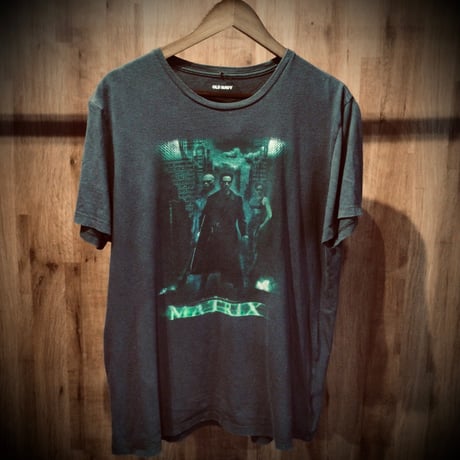 【MATRIX×OLD NAVY】マトリックス ムービー Tシャツ L ブラック オールドネイビー