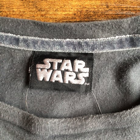 【STAR WARS】 スター・ウォーズ ダース・ベイダー グラフィックTシャツ M相当 チャコールグレー
