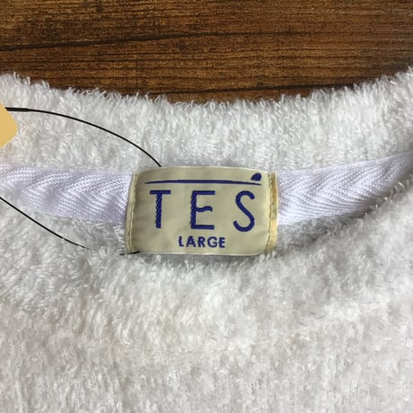 【TES】 ザ・エンドレスサマー パイル地 Tシャツ フレンチブルドッグ サーフボード 白 L 日本製
