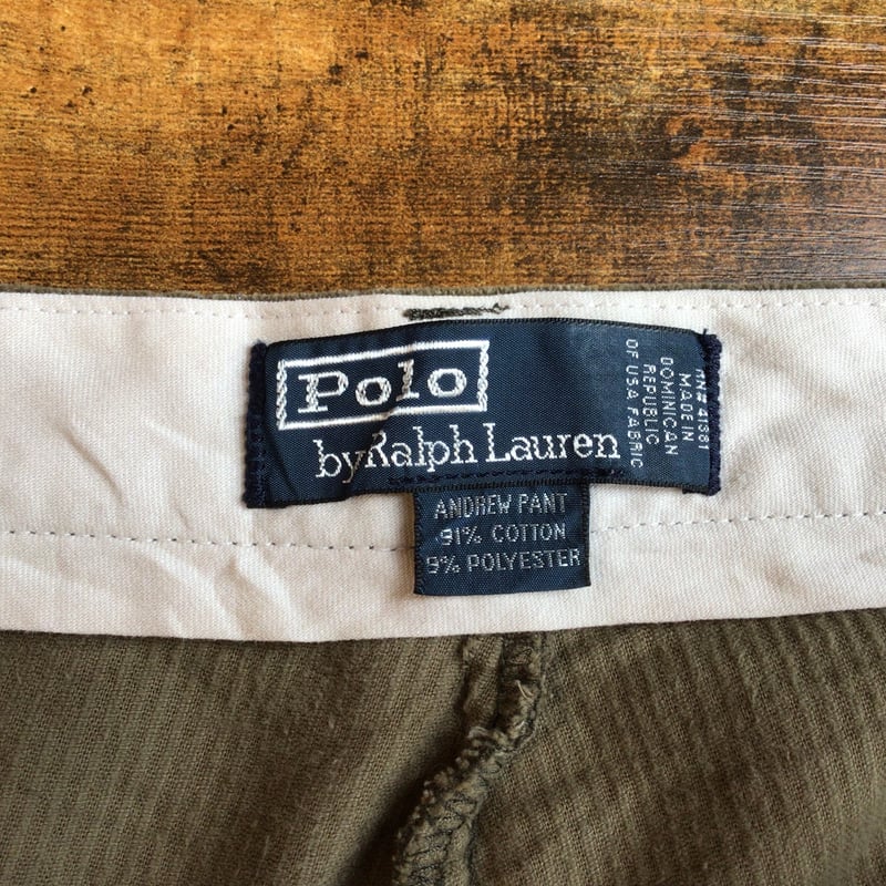 Polo Ralph Lauren】 ANDREW PANT 太畝コーデュロイパンツ W38