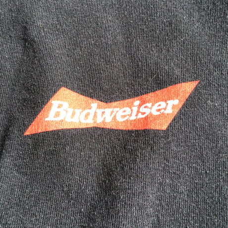 【Budweiser × PACSUN】 バドワイザー イーグルプリント 両面ロゴ Tシャツ M ブラック