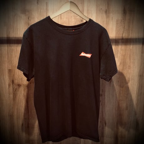 【Budweiser × PACSUN】 バドワイザー イーグルプリント 両面ロゴ Tシャツ M ブラック