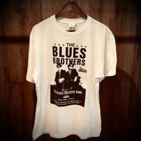 【THE BLUES BROTHERS】ブルース・ブラザース ムービーTシャツ UNIVERSAL ユニバーサル 半袖 Tシャツ ホワイト 白 映画古着 XL