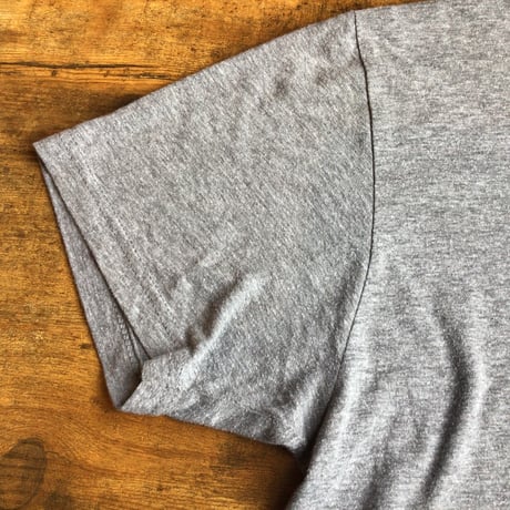 【Microsoft Teams】 マイクロソフト チームズ ロゴ プリント Tシャツ 霜降りグレー メキシコ製 L
