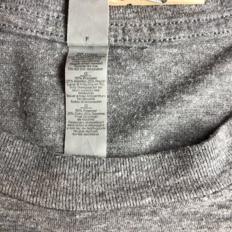 【Microsoft Teams】 マイクロソフト チームズ ロゴ プリント Tシャツ 霜降りグレー メキシコ製 L