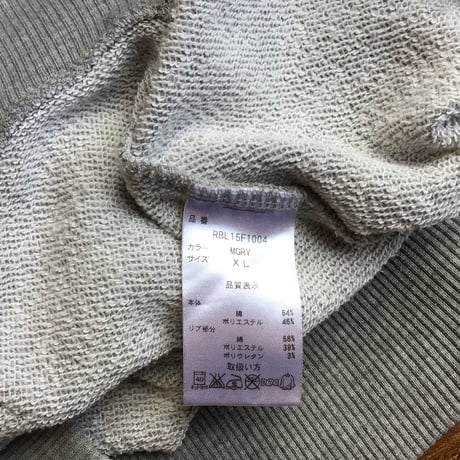 【RUSSELL ATHLETIC】ラッセルアスレティック カレッジ スウェットパーカー 杢グレー XL ALABAMA STATE ブルドッグプリント フーディー 古着