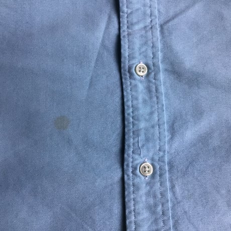 【Ralph Lauren】 長袖 オックスフォード ボタンダウンシャツ L ライトブルー ラルフローレン