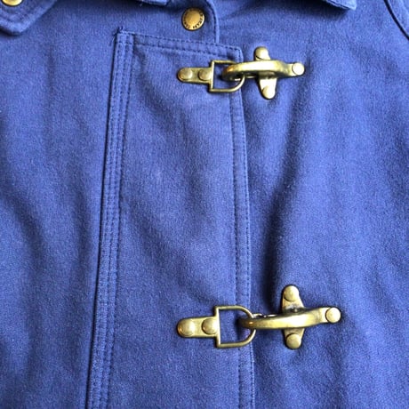 【LAUREN JEANS CO. RALPH LAUREN】 ローレンラルフローレン ファイヤーマン金具 スウェットジャケット L ネイビー