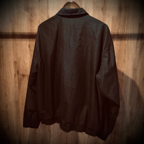 【CHAPS】 チャップス スイングトップ ジップジャケット ビッグサイズ XXL ブラック 裏地チェック