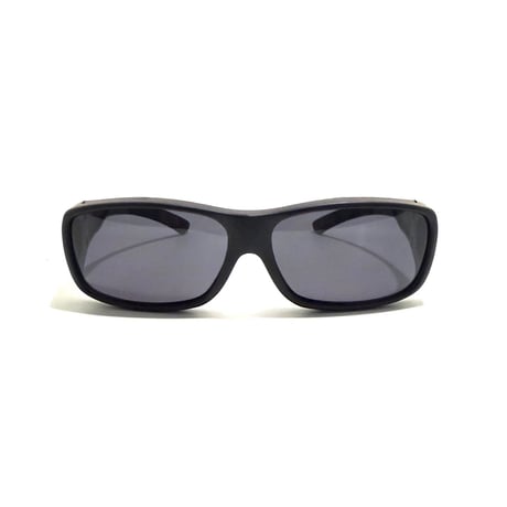 BIG FISH ユニセックス モデル サングラス Matte Black × Dark Grey Pol ビッグフィッシュ マットブラック フレーム / ダークグレー ポラライズド 偏光レンズ